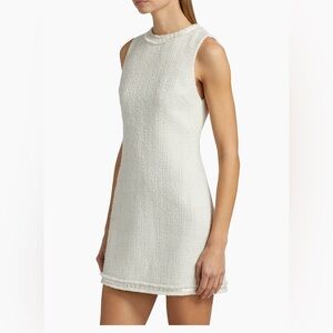 Alice + Olivia
Coley Tweed Sleeveless Minidress
